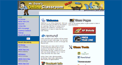 Desktop Screenshot of mrdovesclass.com