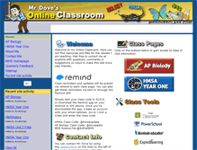 Tablet Screenshot of mrdovesclass.com